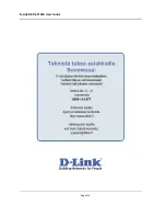 Preview for 275 page of D-Link DES-3010PA - Switch Web User Manual