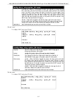 Предварительный просмотр 148 страницы D-Link DES-3028 Cli Reference Manual