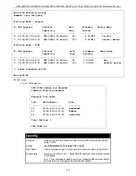 Предварительный просмотр 249 страницы D-Link DES-3028 Cli Reference Manual