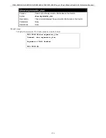 Предварительный просмотр 279 страницы D-Link DES-3028 Cli Reference Manual