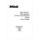 D-Link DES-3225G Series User Manual предпросмотр