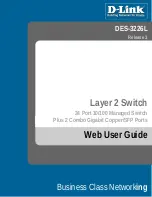 Preview for 1 page of D-Link DES-3226L User Manual