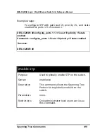 Предварительный просмотр 129 страницы D-Link DES-3326SRM Command Line Interface Reference Manual