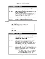 Preview for 205 page of D-Link DES-3526 - Switch - Stackable Command Line Interface Reference Manual