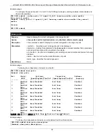 Предварительный просмотр 32 страницы D-Link DES-3528 - xStack Switch - Stackable Cli Reference Manual