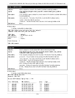 Предварительный просмотр 102 страницы D-Link DES-3528 - xStack Switch - Stackable Cli Reference Manual