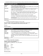 Предварительный просмотр 153 страницы D-Link DES-3528 - xStack Switch - Stackable Cli Reference Manual