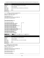 Предварительный просмотр 259 страницы D-Link DES-3528 - xStack Switch - Stackable Cli Reference Manual