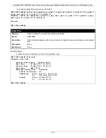 Предварительный просмотр 314 страницы D-Link DES-3528 - xStack Switch - Stackable Cli Reference Manual