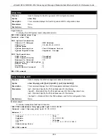 Предварительный просмотр 396 страницы D-Link DES-3528 - xStack Switch - Stackable Cli Reference Manual