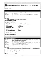 Предварительный просмотр 402 страницы D-Link DES-3528 - xStack Switch - Stackable Cli Reference Manual