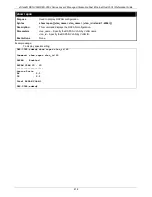 Предварительный просмотр 414 страницы D-Link DES-3528 - xStack Switch - Stackable Cli Reference Manual