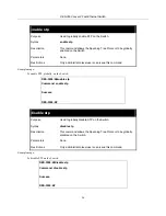 Preview for 98 page of D-Link DES-3550 Command Line Interface Reference Manual