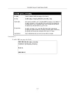 Preview for 169 page of D-Link DES-3550 Command Line Interface Reference Manual
