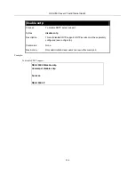 Preview for 224 page of D-Link DES-3550 Command Line Interface Reference Manual