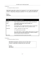 Preview for 231 page of D-Link DES-3550 Command Line Interface Reference Manual