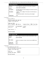 Предварительный просмотр 48 страницы D-Link DES-3828 - xStack Switch - Stackable Cli Manual