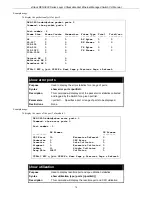 Предварительный просмотр 74 страницы D-Link DES-3828 - xStack Switch - Stackable Cli Manual