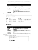 Предварительный просмотр 77 страницы D-Link DES-3828 - xStack Switch - Stackable Cli Manual