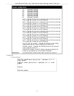 Предварительный просмотр 80 страницы D-Link DES-3828 - xStack Switch - Stackable Cli Manual