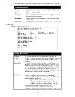 Предварительный просмотр 113 страницы D-Link DES-3828 - xStack Switch - Stackable Cli Manual