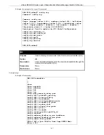 Предварительный просмотр 171 страницы D-Link DES-3828 - xStack Switch - Stackable Cli Manual