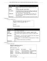 Предварительный просмотр 180 страницы D-Link DES-3828 - xStack Switch - Stackable Cli Manual