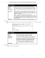 Предварительный просмотр 183 страницы D-Link DES-3828 - xStack Switch - Stackable Cli Manual