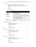 Предварительный просмотр 202 страницы D-Link DES-3828 - xStack Switch - Stackable Cli Manual