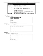 Предварительный просмотр 203 страницы D-Link DES-3828 - xStack Switch - Stackable Cli Manual