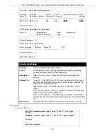 Предварительный просмотр 218 страницы D-Link DES-3828 - xStack Switch - Stackable Cli Manual