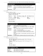 Предварительный просмотр 220 страницы D-Link DES-3828 - xStack Switch - Stackable Cli Manual