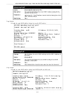 Предварительный просмотр 227 страницы D-Link DES-3828 - xStack Switch - Stackable Cli Manual