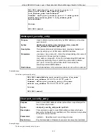 Предварительный просмотр 239 страницы D-Link DES-3828 - xStack Switch - Stackable Cli Manual