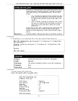 Предварительный просмотр 297 страницы D-Link DES-3828 - xStack Switch - Stackable Cli Manual