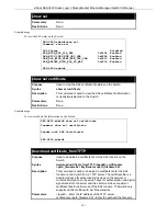 Предварительный просмотр 305 страницы D-Link DES-3828 - xStack Switch - Stackable Cli Manual