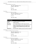 Предварительный просмотр 308 страницы D-Link DES-3828 - xStack Switch - Stackable Cli Manual