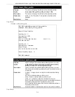 Предварительный просмотр 370 страницы D-Link DES-3828 - xStack Switch - Stackable Cli Manual