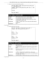 Предварительный просмотр 371 страницы D-Link DES-3828 - xStack Switch - Stackable Cli Manual