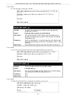 Предварительный просмотр 392 страницы D-Link DES-3828 - xStack Switch - Stackable Cli Manual