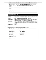 Предварительный просмотр 401 страницы D-Link DES-3828 - xStack Switch - Stackable Cli Manual