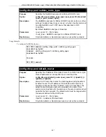 Предварительный просмотр 411 страницы D-Link DES-3828 - xStack Switch - Stackable Cli Manual