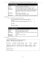 Предварительный просмотр 416 страницы D-Link DES-3828 - xStack Switch - Stackable Cli Manual