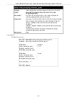 Предварительный просмотр 427 страницы D-Link DES-3828 - xStack Switch - Stackable Cli Manual