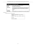 Предварительный просмотр 241 страницы D-Link DES-3852 - xStack Switch - Stackable Cli Manual