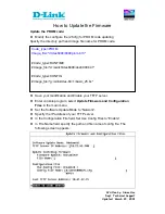 D-Link DES-6000 Series Firmware Update Manual preview