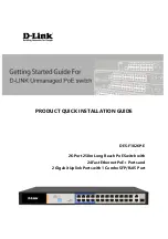 D-Link DES-F1026P-E Getting Started Manual preview