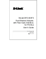 D-Link DFE-500FX User Manual preview