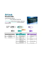 Предварительный просмотр 2 страницы D-Link DFE-550TX Datasheet