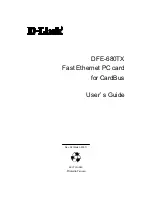 D-Link DFE-680TX User Manual preview